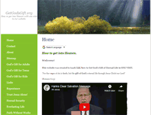 Tablet Screenshot of getgodsgift.org